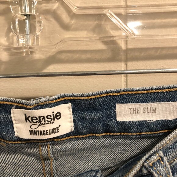 Kensie Jeans Vintagelux The Slim Light Wash, Size 12/31 - Picture 8 of 9